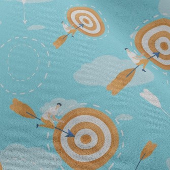Target Arrow Man Chiffon
