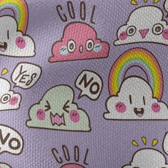 Conversation Mode Cloud Waterproof Canvas