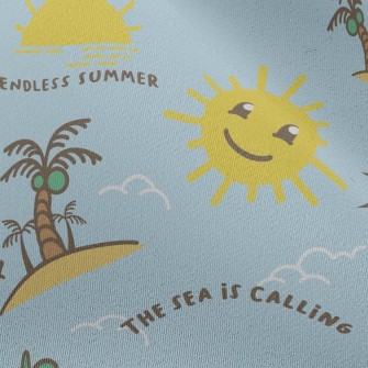 Summer Seaside Vacation Chiffon