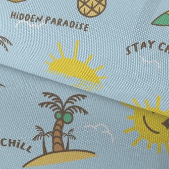 Summer Seaside Vacation Waterproof Oxford