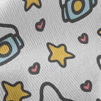 Childlike And Cute Camera Standard Corduroy