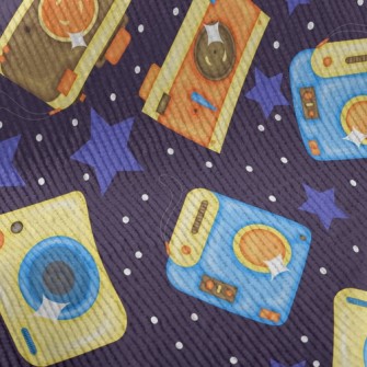 Retro Nostalgic Camera Standard Corduroy