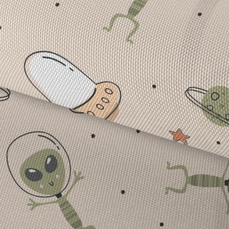 Tricky Space Aliens Waterproof Oxford