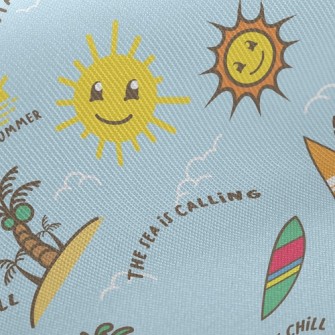 Summer Seaside Vacation Twill