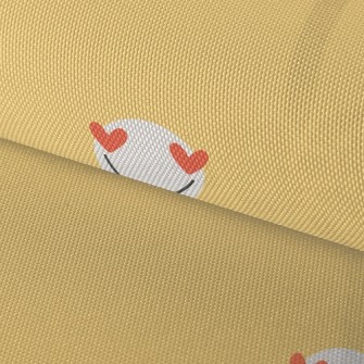 Love Eyes Smiley Face Waterproof Oxford