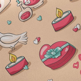 Love Potion Carrier Pigeon Twill