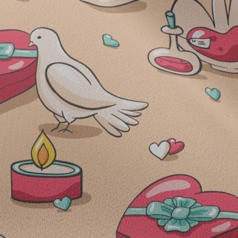 Love Potion Carrier Pigeon Chiffon