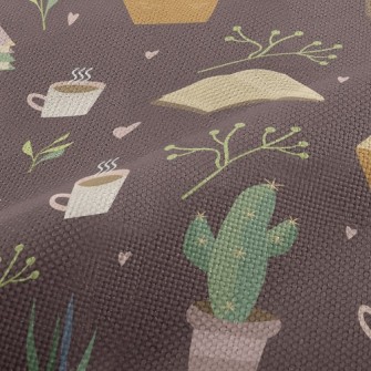 Healing Succulents Performance Linen