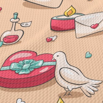 Love Potion Carrier Pigeon Birdseye Piqué