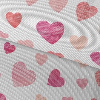 Lines Depict Love Waterproof Oxford