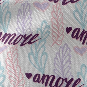 Love Words Waterproof Canvas