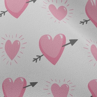Heart-piercing Arrow Heart Chiffon