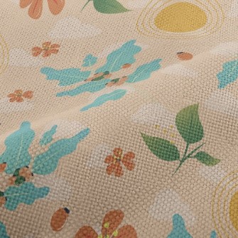 Art Style Flowers And Plants Performance Linen