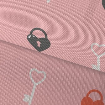 Love Lock Key Waterproof Oxford