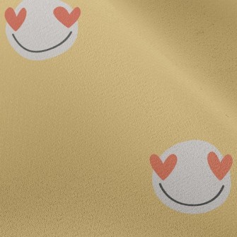 Love Eyes Smiley Face Chiffon