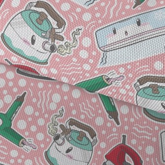 Cute Expression Electrical App Waterproof Oxford