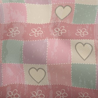 Patchwork Love Plaid Dobby