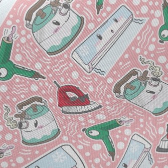 Cute Expression Electrical App Twill