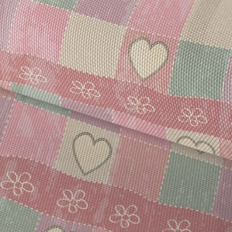 Patchwork Love Plaid Waterproof Oxford