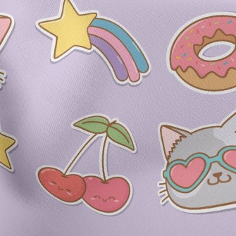 Love Glasses Cat Stretch Ponte