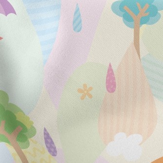 Fairy Tale Umbrella Bird Stretch Ponte