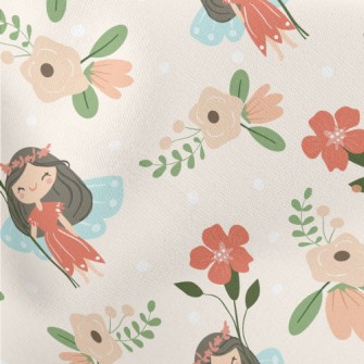 Shy Flower Fairy Stretch Ponte