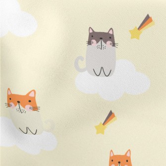 Meteor Cloud Cat Stretch Ponte