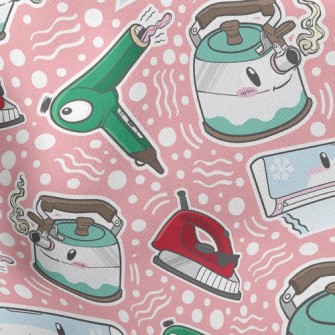 Cute Expression Electrical App Stretch Ponte