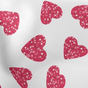 Sequined Hearts Stretch Ponte