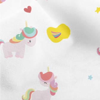 Cute Unicorn Micro Fleece