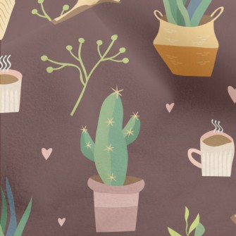 Healing Succulents Micro Fleece