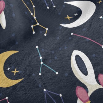 Space Shuttle Cosmic Adventure Minky