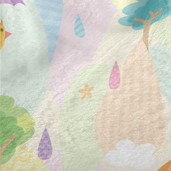 Fairy Tale Umbrella Bird Minky