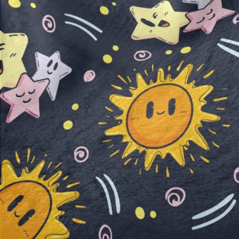 Sun And Stars Family Minky