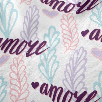 Love Words Minky