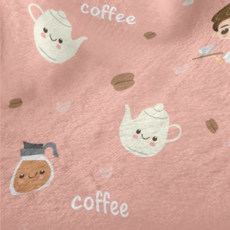 Coffee Shop Clerk Minky