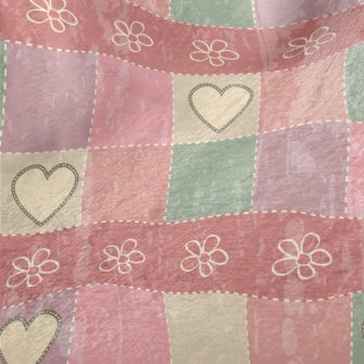 Patchwork Love Plaid Minky