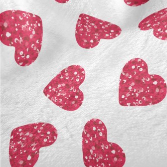 Sequined Hearts Minky