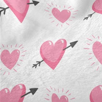 Heart-piercing Arrow Heart Minky