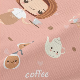 Coffee Shop Clerk Piqué