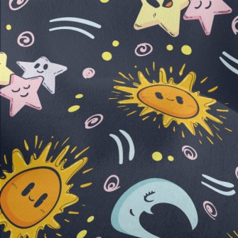 Sun And Stars Family Lightweight Performance Linen