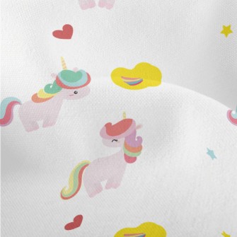 Cute Unicorn Lightweight Performance Linen