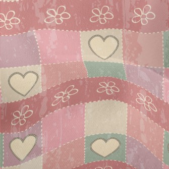 Patchwork Love Plaid Lightweight Performance Linen
