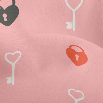 Love Lock Key Lightweight Performance Linen
