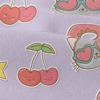 Love Glasses Cat Modern Jersey