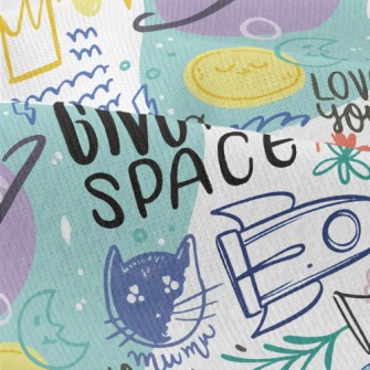 Fantasy Space Cat Modern Jersey