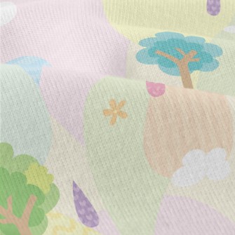 Fairy Tale Umbrella Bird Modern Jersey