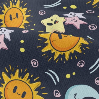 Sun And Stars Family Modern Jersey