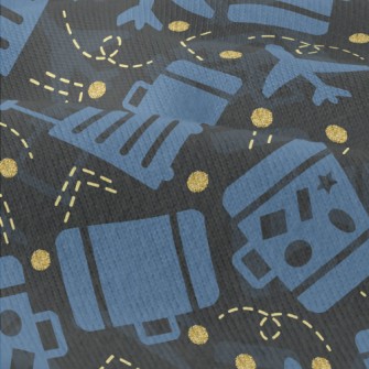 Airplane And Luggage Modern Jersey