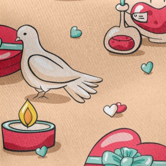 Love Potion Carrier Pigeon Jersey Backed Fleece